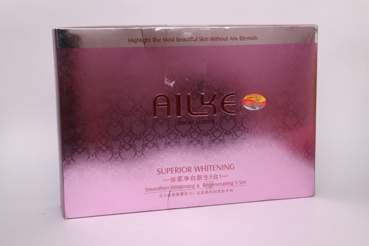 5 In 1 Ailke Boost Luster Superior Whitening Smoothen Whitening And Regenerating-340g