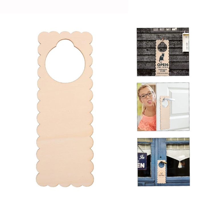 20PCS%20Unfinished%20Wood%20Door%20Knob%20Hangers%20Door%20Knob%20Signs%20DIY%20Craft%20E%20-%20Image%204