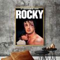 Rocky Inspirational Classic Movie Poster Prints Bedroom Office Living Room Art Wall Painting Home Decoration Sticker. 