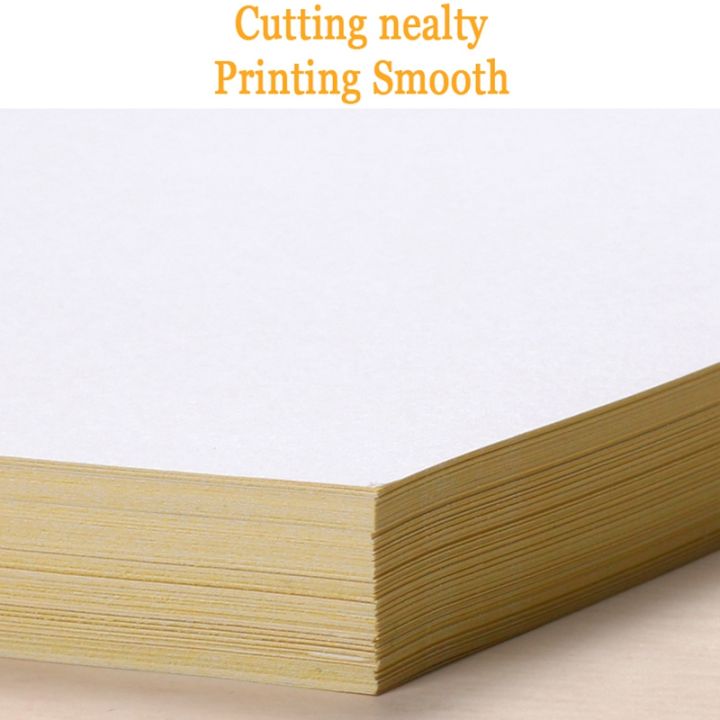 OUMERY%2050%20Sheets%20A4%20White%20Self%20Adhesive%20Waterproof%20Sticker%20Label%20Matte%20Paper%20for%20Inkjet%20Printer%20Copier%20-%20Image%205