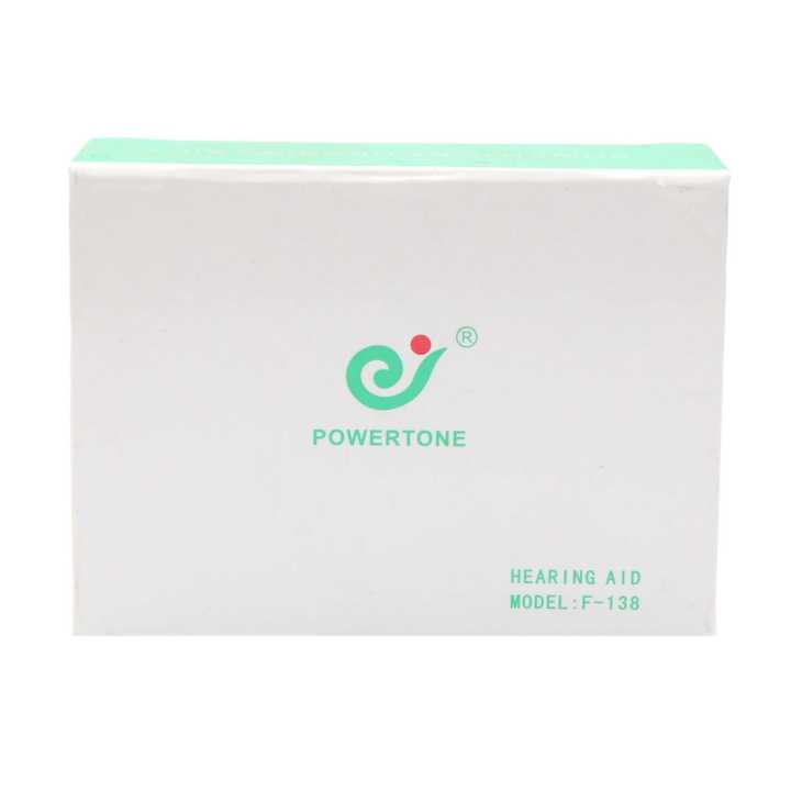 Powertone Hearing Aid Model:F-138