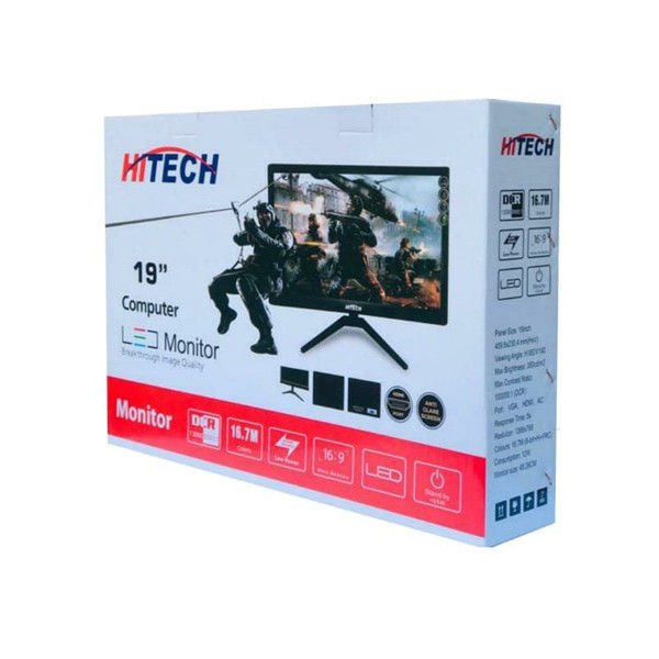Hitech%2019"%20Led%20Monitor%20With%20VGA%20&%20HDMI%20Supported%20-%20Image%202