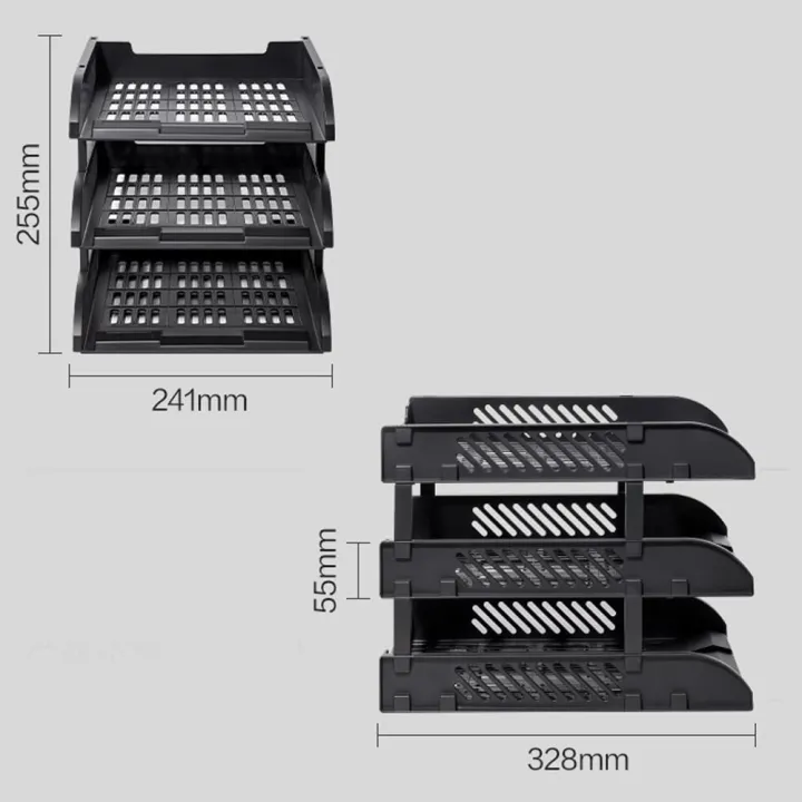 File%20Tray%20/Delli%209217ES%203-Compartment%20File%20Rack%20for%20Office%20Files/Letter/Document/%20Desk%20Organizer%20/File%20Tray%20File%20Rack%20-%20Black-%201%20pcs%20-%20Image%203