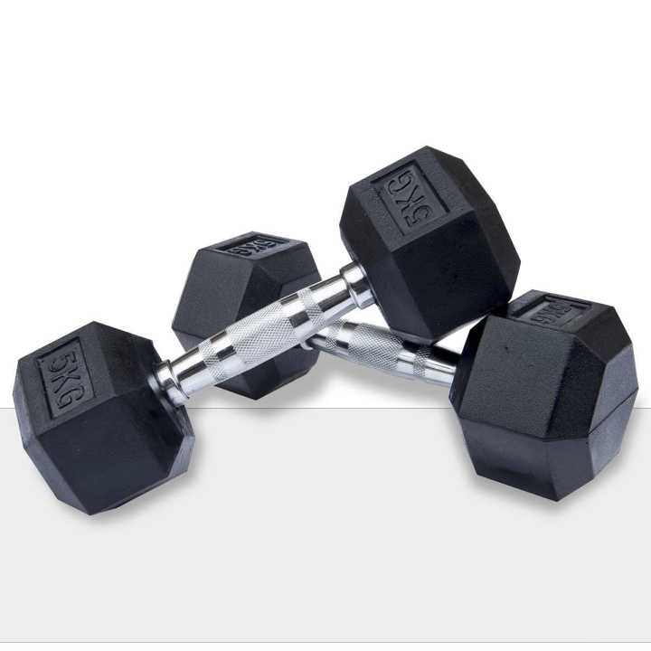 Dumbbell Set 2 X 5 Kg Dumbell Weight Set Soft Feel