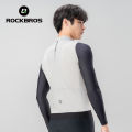 HOT ROCKBROS Cycling Jersey Breathable Long Sleeved Quick Drying With Rear Pocket Bicycle Clothing Non-slip Sweatshirt Cycling Suit. 
