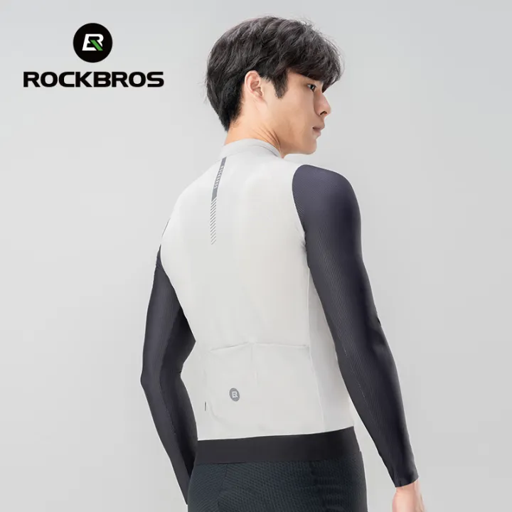 HOT%20ROCKBROS%20Cycling%20Jersey%20Breathable%20Long%20Sleeved%20Quick%20Drying%20With%20Rear%20Pocket%20Bicycle%20Clothing%20Non-slip%20Sweatshirt%20Cycling%20Suit%20-%20Image%205