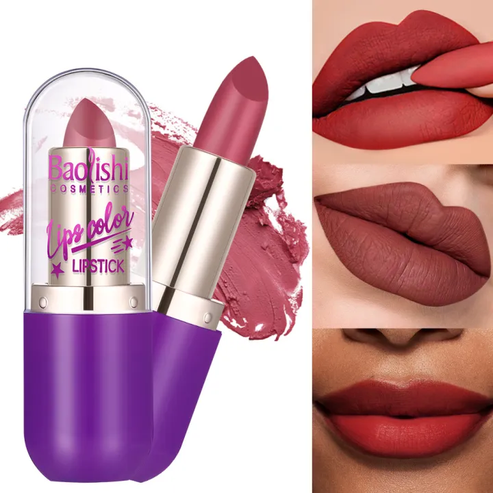 Matte%20Lipstick%20Cross%20Border%20Makeup%20Amazon%20YABAOLIAN%20Matte%20Lip%20Gloss%20Non-Stick%20Cup%20Matte%20Lipstick%20-%20Image%202