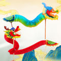 1pc  DIY Paper Dragon Craft Material Chinese New Year DIY Dragon Decor Chinese Dragon Dance Three-Dimensional Pull Flower EATOP. 