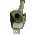 XHHDQES 2X Flexible Metal Pouring Spout with Sealing Rubber Gasket Fuel Nozzle for 5/10/20 L Gerry Cans Green. 