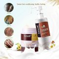 Karseell Shampoo and Hair Mask Set Deep Treatment Argan Oil Coconut Protein Herbal Collagen Keratin Sulfate Free for Dry or Damaged Hair 16.90oz 2PCS. 