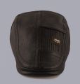 Casual Leather Skin Friendly Soft Classic Design Men's Flat Cap. 
