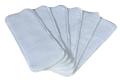 Livingtex 4 Pcs Washable Diapers Pad Inserts Adjustable Reusable Cloth Diaper Pant 3-Layer Insert Cotton For Baby - 4 Pcs Baby Diaper Insert. 