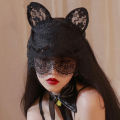 Sexy Lace Cat Ears Veil Headbands Black Hairbands Eye Mask Hair Accessories Watty Store. 