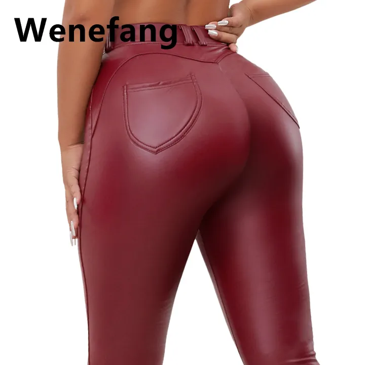 Wenefang%20Fashion%20Faux%20Leather%20Pants%20Women%20High%20Waist%20Pu%20Leggings%20Thin%20Velvet%20Original%20Trousers%20with%20Pockets%20Autumn%20Winter%20Female%20Clothing%20New%20-%20Image%207