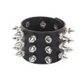 CARAT Punk style gothic bracelet decorated with rivets and easy to wear.. 