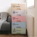 7PCS Removable Wardrobe Stickers Children Dresser Clothing Vinyl Decorative Labels Decals ISHOWTIENDA. 