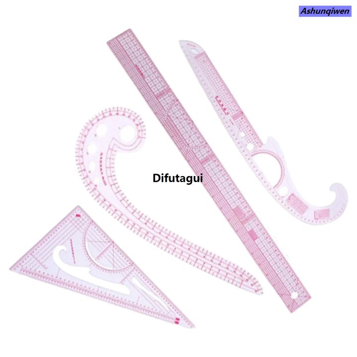 Difutagui French Curve Ruler Set Tailor Pattern Making Clothes Drawing ...