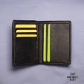 Mini Slim Wallet / PU Leather / Men Wallet | Black Solid Leather Bi Fold Slim Mini Wallet For Men | Wallet For Men. 