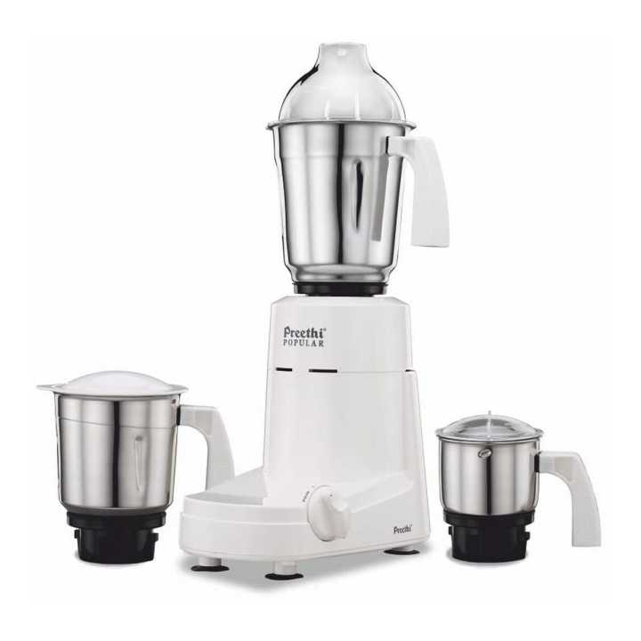 Preethi Popular750W 3 Jar Blender Mixer MG142 NPL
