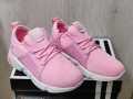Women's Pink Sneakers Casual Comfortable Breathable Low Top Fashionable Footwear. 