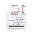 JAERBEE 2X 4CH WiFi Smart Switch 85-265V USB 5V 2.4G WiFi Smartlife Home Automation Module for IFTT Alexa Home. 