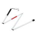 Sojhoop 20X Visually Impaired Crutch Cane Blind Walking Stick Walker Aluminium Easy Folding. 