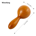 Wenefang Wooden Massager Essential Oil Massage Stick Body Spa Meridian Tapping Massage Hammer Therapy Relaxation Round Ball Massager. 