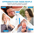 New Portable Mesh Nebulizer, Silent and Compact Nebulizer Machine for Adult and Kids, Travel and Household Use, Steam Inhaler for Cold and Cough - Quick Relief, Vaporizer, Baf Machine With Respiratory Mask, Effective for Cough, Asthma, Bronchitis (Unique). 