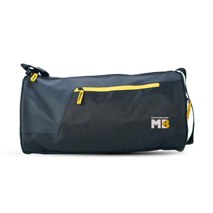 MuscleBlaze Limited Edition Gym Duffle Bag Black for Travel Outdoor Sports and Fitness