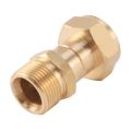JAERBEE 4X Pressure Washer Swivel Joint, Free to Hose Fitting, Anti Twist Metric M22 14mm Connection, 3000 Psi. 
