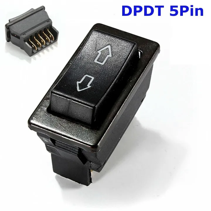 Universal%20DPDT%205%20Pins%20Plastic%2012V%2020A%20Auto%20Car%20Power%20Window%20Control%20Switch%20Black%20-%20Image%203