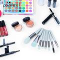 2025POPFEEL All In One Makeup Kit Cosmetics Set Eyeshadow Palette Concealer Foundation Makeup Brush Eyebrow Pencil Lipgloss Kit. 