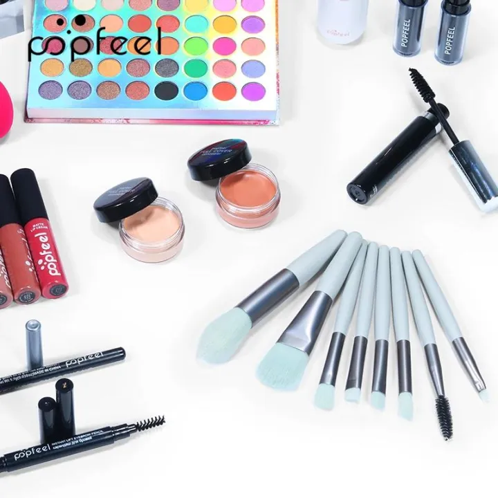 2025POPFEEL%20All%20In%20One%20Makeup%20Kit%20Cosmetics%20Set%20Eyeshadow%20Palette%20Concealer%20Foundation%20Makeup%20Brush%20Eyebrow%20Pencil%20Lipgloss%20Kit%20-%20Image%206