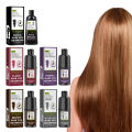 Hoegoa 100ml Hair Dye Shampoo Natural Coloring Fashion Hair Styling Covering Gray White Treatment Permanent Hair Dyeing Shampoo. 