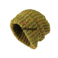 Difutagui ig face shows face, small woolen hat, children's autumn and winter big head Profesional circumference loose thi knit hat, orean warm and cold hat Insta trend. 