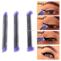 Asinrn ERosIon 3 Size Stamps Eyeliner Tool Beauty Makeup Brush New Wing Style Kitten Large Easy To Cat Eye Women Cosmetic. 