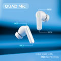 Gravity Bassbuds MAX | App Support | 6EQ Modes | ANC | ENC |40 Hours | 13MM | Bluetooth 5.3 | True Wireless Earbuds. 