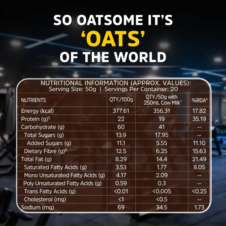 MuscleBlaze%20High%20Protein%20Oats%201kg%20Dark%20Chocolate%20with%2022g%20Protein%20Rolled%20Oats%20Breakfast%20Cereals%20for%20Weight%20Management%20-%20Image%202