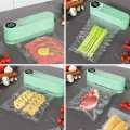 Cordless Mini Bag Sealer Handheld Heat Vacuum Sealer with 3 Sealing Gears for Candies Snacks Food Storage Meat Pulses. 