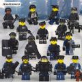 HaohuishopLuxury Gift Toys Army Lego Education Building Blocks Soldier Fifty percent discount Pieces 16 Pack Mini Figures SWAT Series Kids Toys. 
