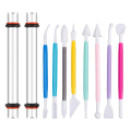 Polymer Clay Tools Kit for Air Dry Clay Art DIY Craft. 
