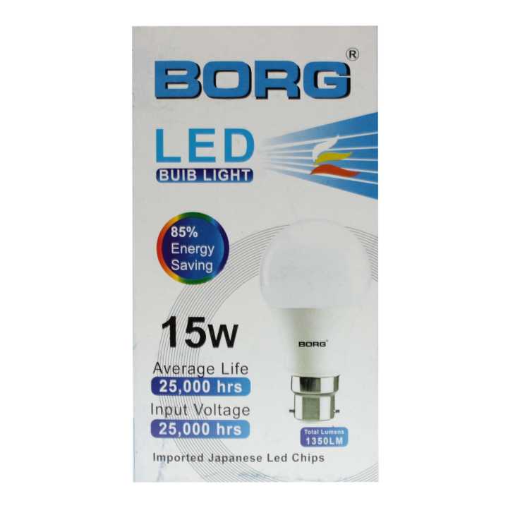 Light Borg Borg Led Bulb Light 15W - Day Light (E27) | Daraz.com.np
