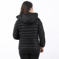 Moonstar Silicon 3 Layered Design Long Sleeves Windproof Winter Jacket For Women - Multicolor - Fashion. 