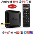 X96Q Android 10 Smart TV Box 2GB Ram 16GB Rom 4K WiFi, MiraCast. 