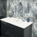 Artsy Home Calabra Marble 48pcs 10cm x 10cm Modern Home Decor Wall Stickers for Bathroom & Kitchen. 
