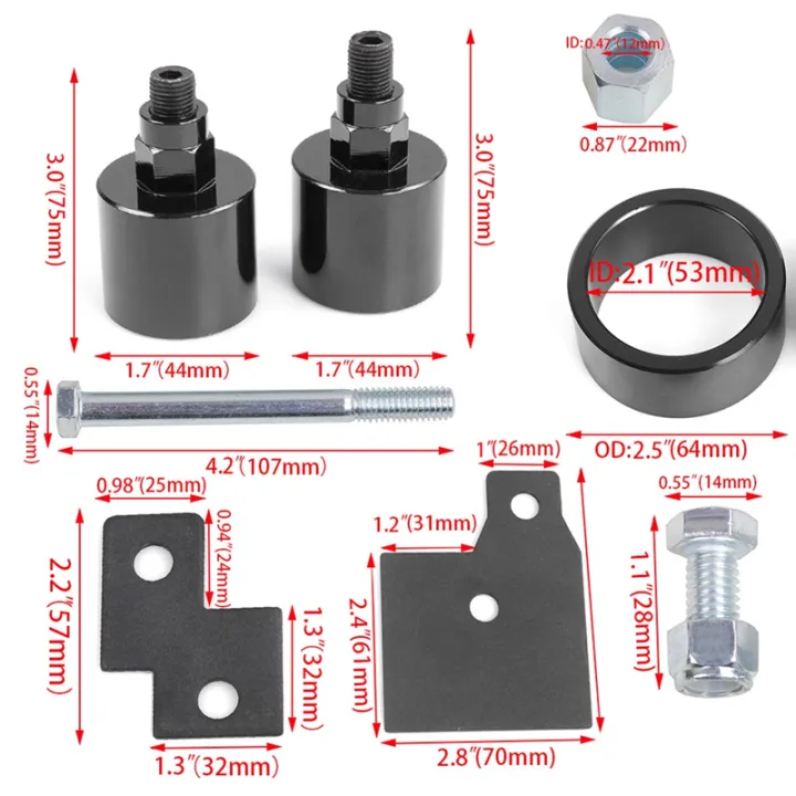 NAMUNY%20Dirt%20Bike%20Motorcycle%20Front%20&%20Rear%20Suspension%20Lift%20Kit%20for%20Sportsman%20500%20570%20600%20700%20800%201999-2021%202%20Inch%20-%20Image%202