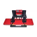 Lanyard Heat Press Machine Professional heat transfer equipment for custom lanyard printing with digital control for time and temperature, adjustable pressure, swing-away design, and durable non-stick heating surface.. 