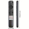 NEW Replacement for TCL Google TV Remote Control, RC813 Compatible with TCL QM8/QM7/S5/S4/S3/Q7/Q6/Q5 ...(Not for Fire Roku TVs). 