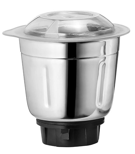 Stainless Steel  Mixer Grainder  Medium KJr  with Lid /  Mixer Juicer Jar  , Capacity 1000ml