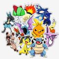 Linman 10/30/50PCS Anime Pokemon Cute Stickers Decals DIY Notebook La【2025 Version】ptop Phone Suitcase Bike Graffiti Funny Cartoon Sticker Kid Toy. 